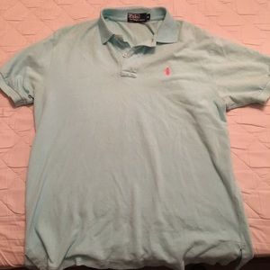 Light-Blue Polo Polo Shirt Size M
